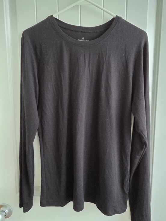Cuddl Duds Tops - Cuddl Duds Black Long Sleeve Top Sz XL